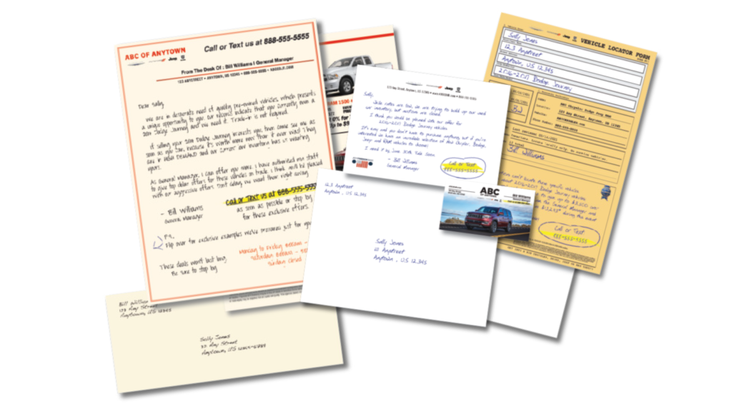 automotive direct mail