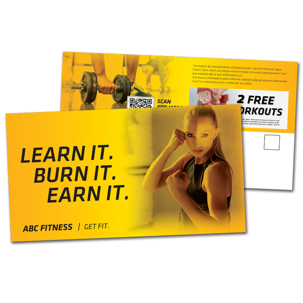 Fitness direct mail