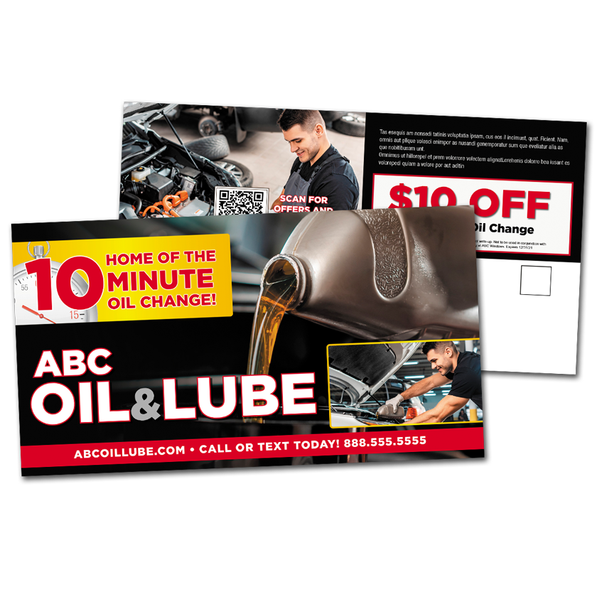 oil and lube direct mail