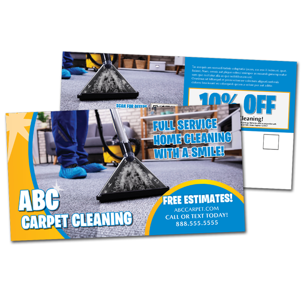 Carpet Cleaning direct mail
