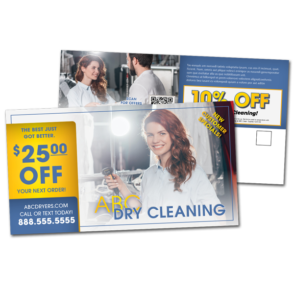 dry cleaning direct mail