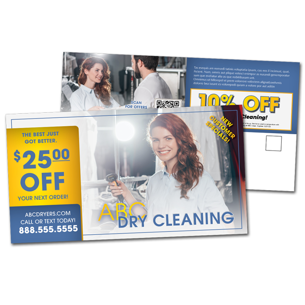 dry cleaning direct mail