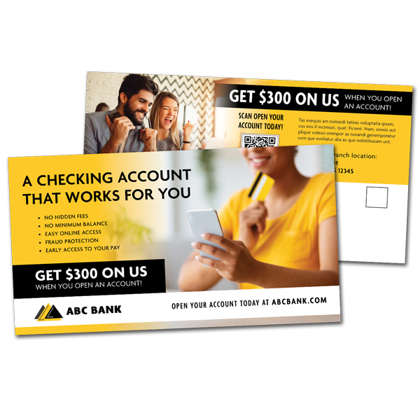 financial direct mail