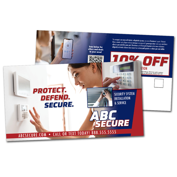 Security Systems direct mail