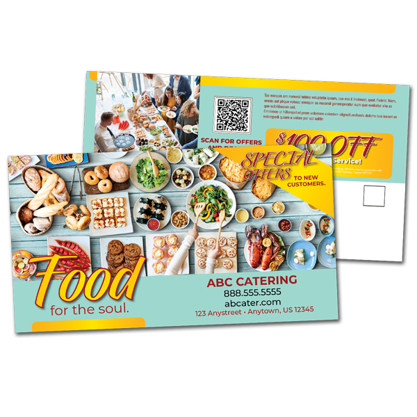catering direct mail