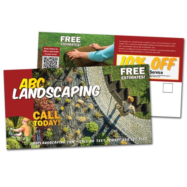 landscaping direct mail