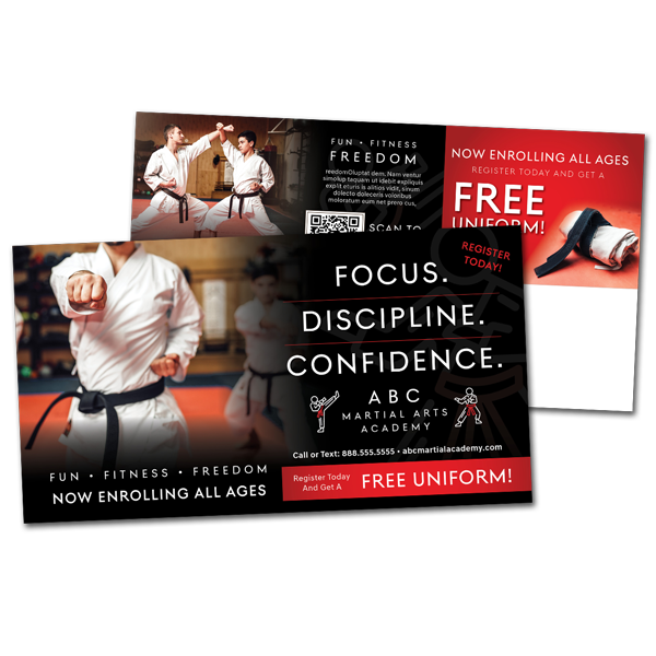 martial arts direct mail