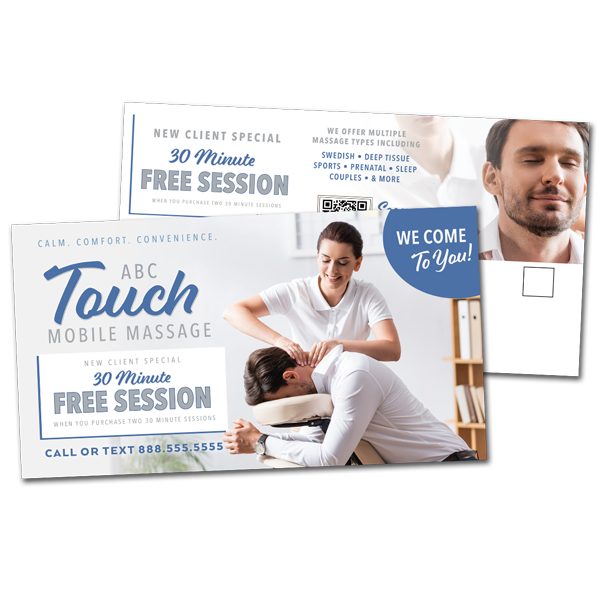 massage therapy direct mail